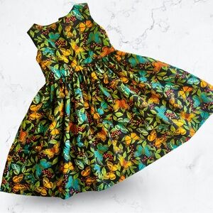 Miss Smarty Pants Hand Crafted Butterfly Dress Size 6